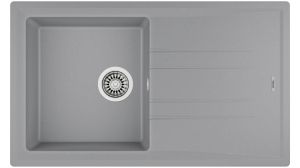 Гранитна мивка, Stone 50 B-TG СИВ МЕТАЛИК