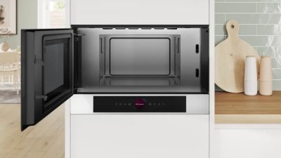 Микровълнова фурна за вграждане BOSCH, BFL7221W1