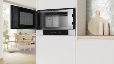 Микровълнова фурна за вграждане BOSCH, BFL7221W1