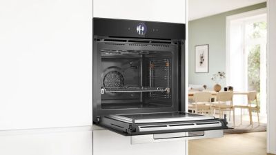 Комбинирана фурна за вграждане BOSCH, HMG776KB1