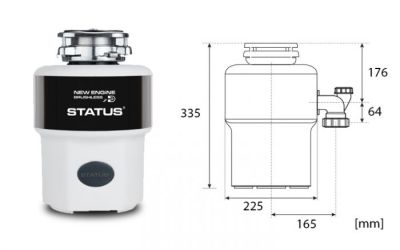Мелница за отпадъци Status, Next 400