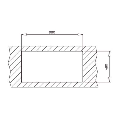 Кухненска мивка TEKA, Nova 60 L-TG