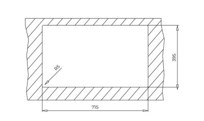 Кухненска мивка ТЕКА, Square 72.40 TG