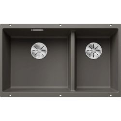 Кухненска мивка BLANCO SUBLINE 430/270-U - цвят Вулканично сив