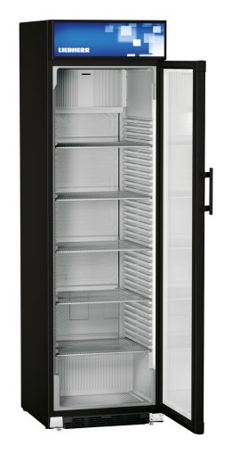 Хладилник с рекламен дисплей с динамично охлаждане, FKDv 4213 Comfort черен