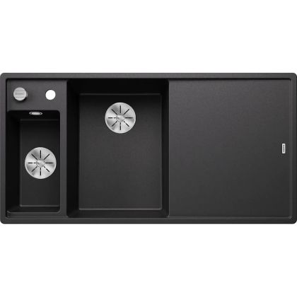 Кухненска мивка BLANCO AXIA III 6 S, ляво корито - цвят Антрацит