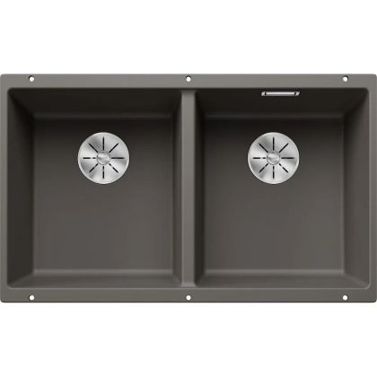 Кухненска мивка BLANCO SUBLINE 350/350-U - цвят Вулканично сив