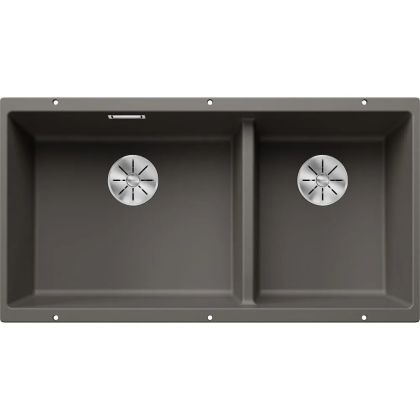 Кухненска мивка BLANCO SUBLINE 480/320-U - цвят Вулканично сив