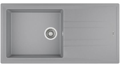 Гранитна мивка, Stone 60 L-TG СИВ МЕТАЛИК