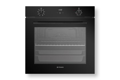 Фурна PYRAMIS, PO78072008SBL черно стъкло