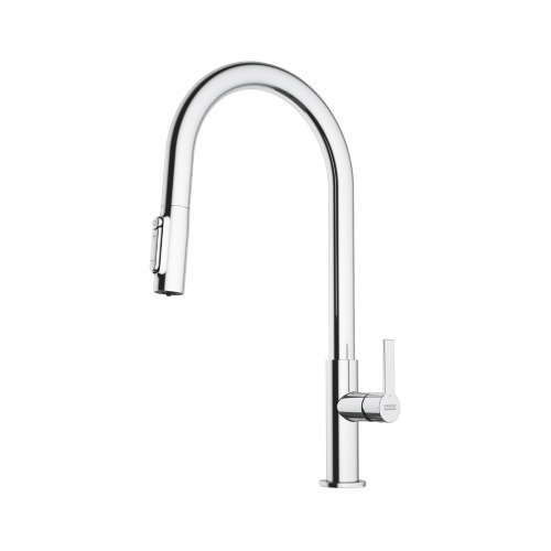 Смесител за кухня FRANKE, Maris Slim Clear Water J Pulldown