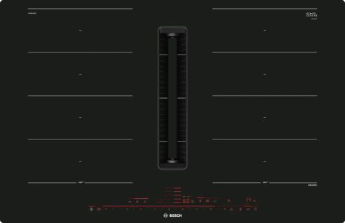 Индукционен плот с вградена вентилация BOSCH, PXX801D67E
