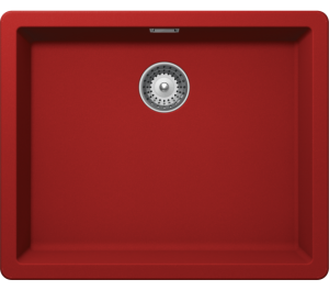 Гранитна мивка SCHOCK / GREENWICH N100L, цвят: Rouge