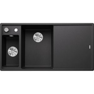 Кухненска мивка BLANCO AXIA III 6 S, ляво корито - цвят Антрацит