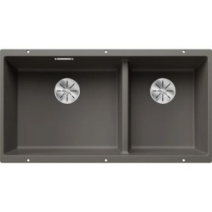 Кухненска мивка BLANCO SUBLINE 480/320-U - цвят Вулканично сив