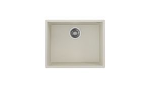 Подплотова гранитна мивка за шкаф, Square 50.40 TG КРЕМ