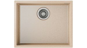 Подплотова гранитна мивка за шкаф, Square 50.40 TG БЕЖОВА