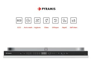 Съдомиялна машина PYRAMIS, PDWFD 60FI