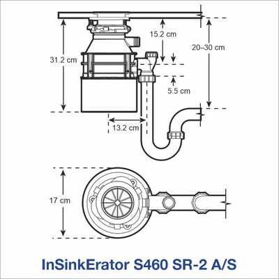 Диспозер InSinkErator, ISE STANDARD 460