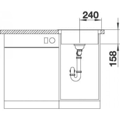 Кухненска мивка BLANCO, DANA 45