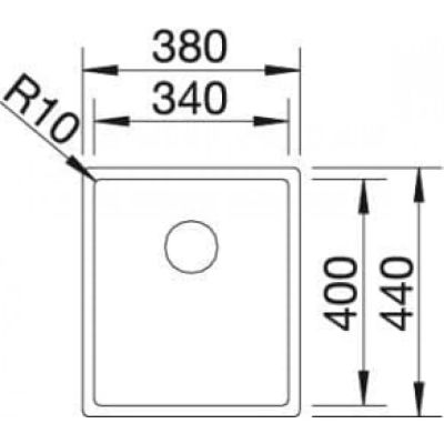 Кухненска мивка BLANCO, CLARON 340-U
