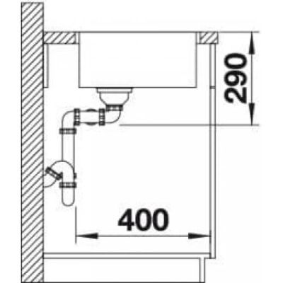 Кухненска мивка BLANCO, ANDANO 340/340-IF