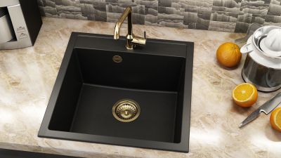 Кухненска мивка от полимермрамор FAT, 225