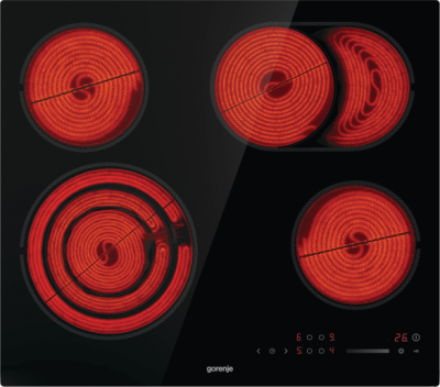 Стъклокерамичен плот GORENJE, ECS646BCSCE