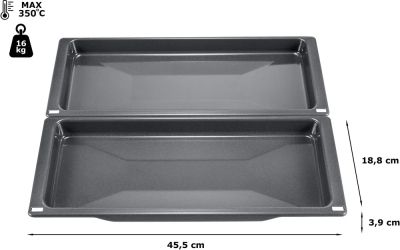 Тънка универсална тава за печене BOSCH, HEZ530000