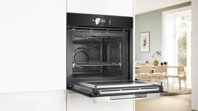 Комбинирана фурна за вграждане BOSCH, HMG778NB1