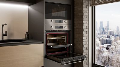 Микровълнова фурна за вграждане с грил ТЕКА,  NEO MS 6220 BIS L SS - инокс