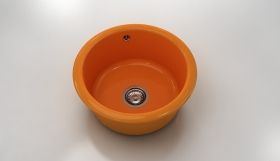 ФАТ 206 Кръгла мивка - Полимермрамор цвят