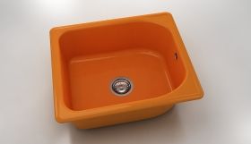 FAT 210 Единична мивка - Полимермрамор цвят